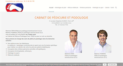 Desktop Screenshot of podologue-mehmet-cirak.com